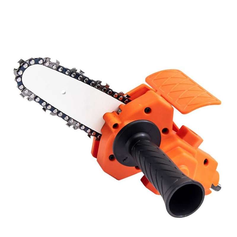 Electric Drill Converter Into Electric Saw with 4 Inch Chain Mini Handheld Chain Saw Conversion Bra