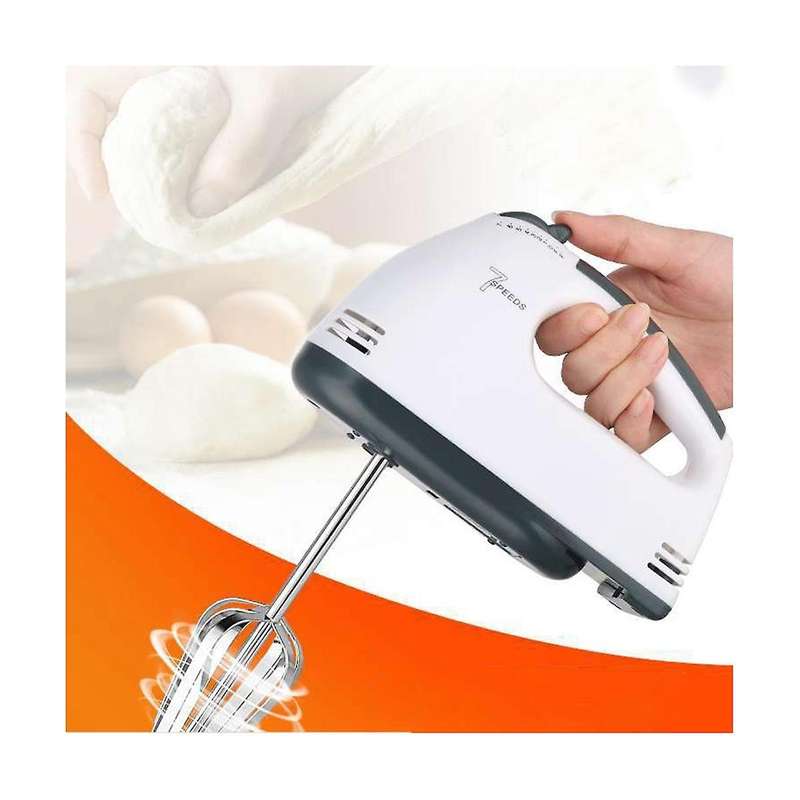 Electric Egg Beater Automatic Hand Mixer Blender 7 Gear Baking Whisks Whipped Cream Mixer Handheld