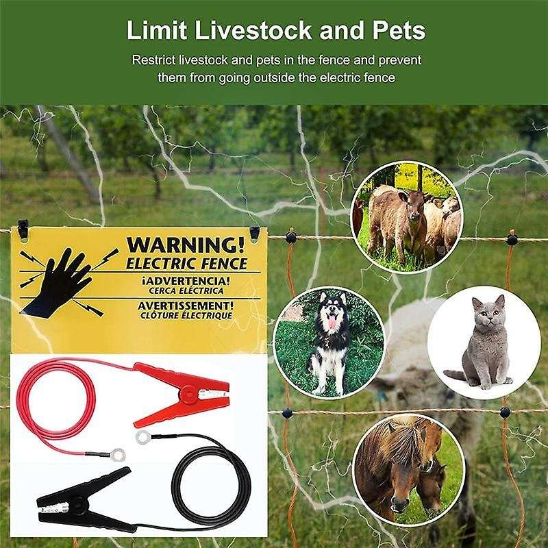 Electric Fence Wire Connect the and Electric Fence Charger, Electric Fence, Electric Fence Lead Wire