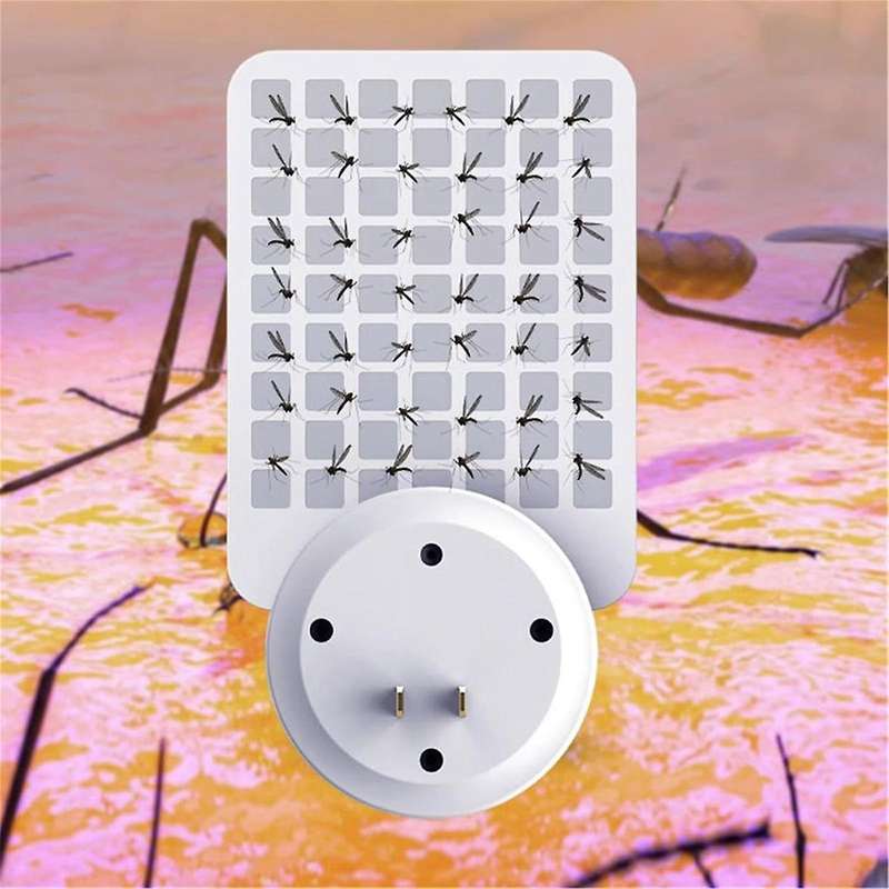 Electric Flying Insect Trap Kit Sticky Catcher Traps for Indoor Fly, Flying Insect, Mosquito, Gnats,