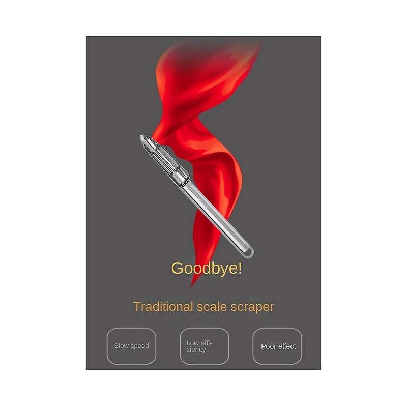 Electric Fish Scaler 6800 Rpm Fish Scale Remover Seafood Tool Cleaner Waterproof Battery Wireless Cl