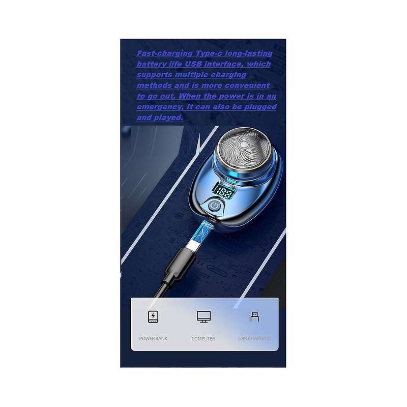 Electric for Men,Portable ,Portable Electric ,Mini-Shave,Pocket Size,USB Rechargeable