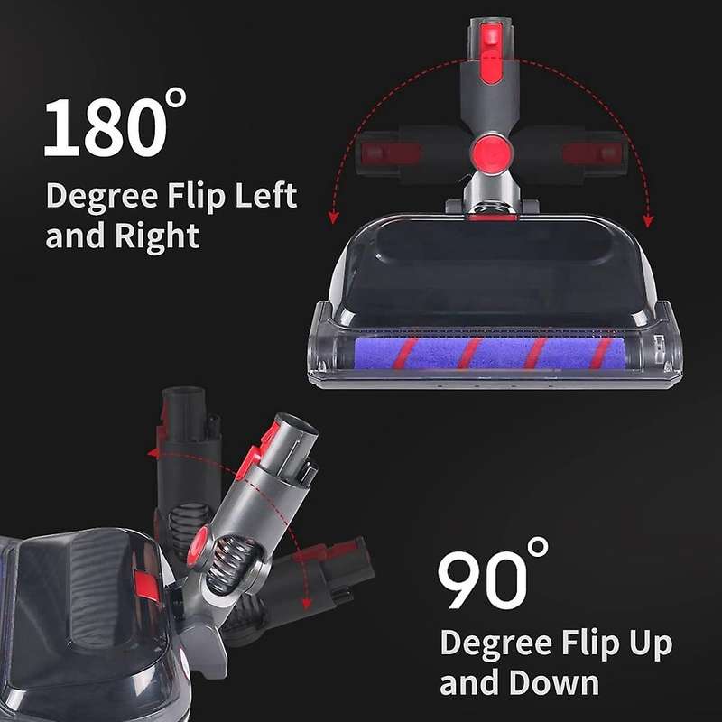 Electric for V7 V10 V11 V15 Vacuum Cleaner, Mop Attachment with LED Headlights Water Reservoir