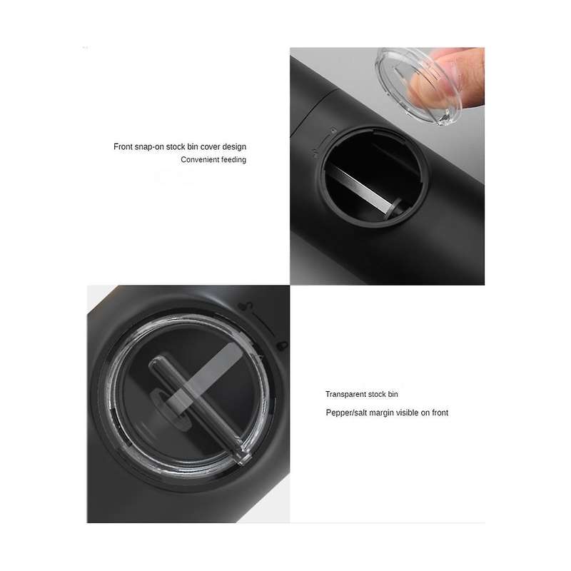 Electric Grinder Gravity Sensing Mini Salt Pepper Grinder Electric Salt and Pepper Grinder 2 Usb Re