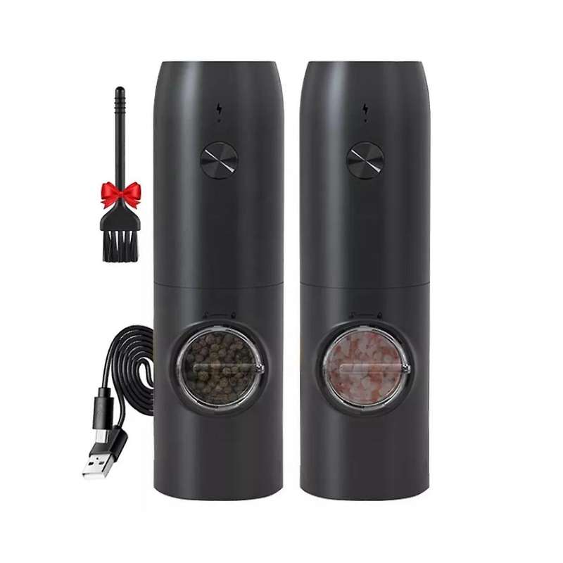 Electric Grinder Gravity Sensing Mini Salt Pepper Grinder Electric Salt and Pepper Grinder 2 Usb Re