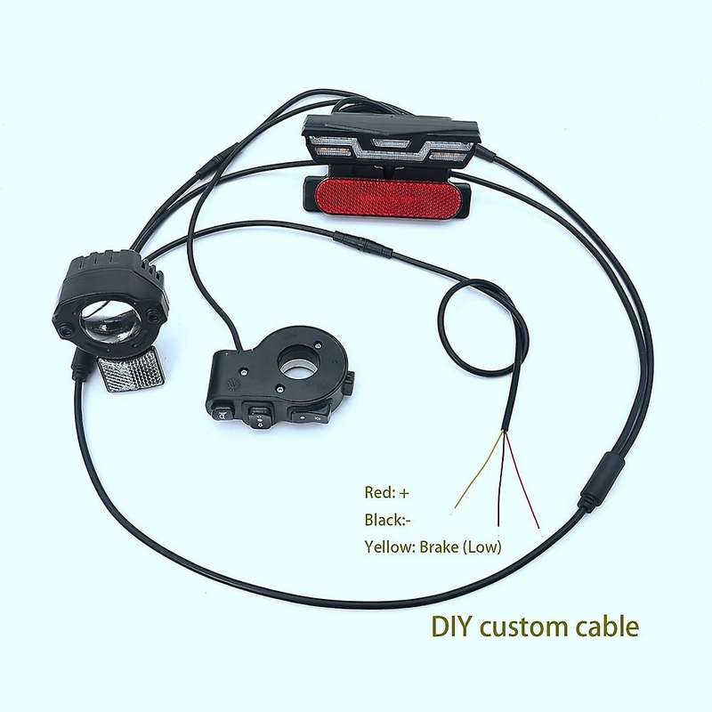Electric Headlight Front Tail Rear Warning Lights LED Night Spotlight Headlight for G510(URAT)G330 E