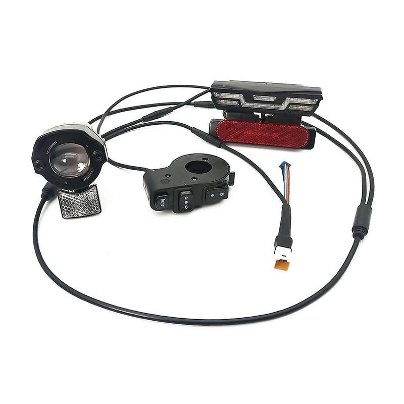 Electric Headlight Front Tail Rear Warning Lights LED Night Spotlight Headlight for G510(URAT)G330 E