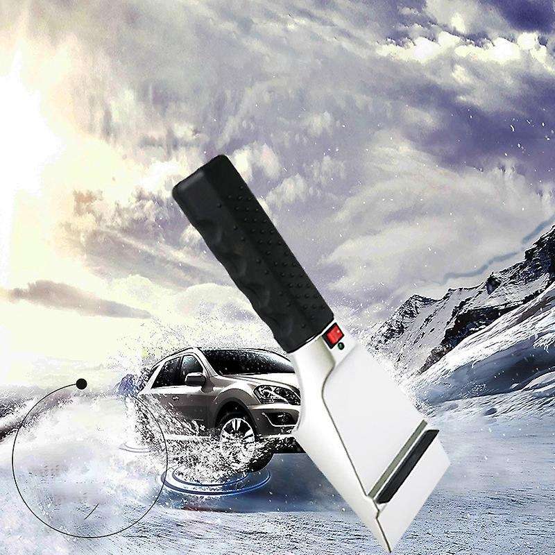 Electric Heated Car Ice Scraper Automobiles C-Igarette Lighter Snow Removal Shovel Windshield Glass