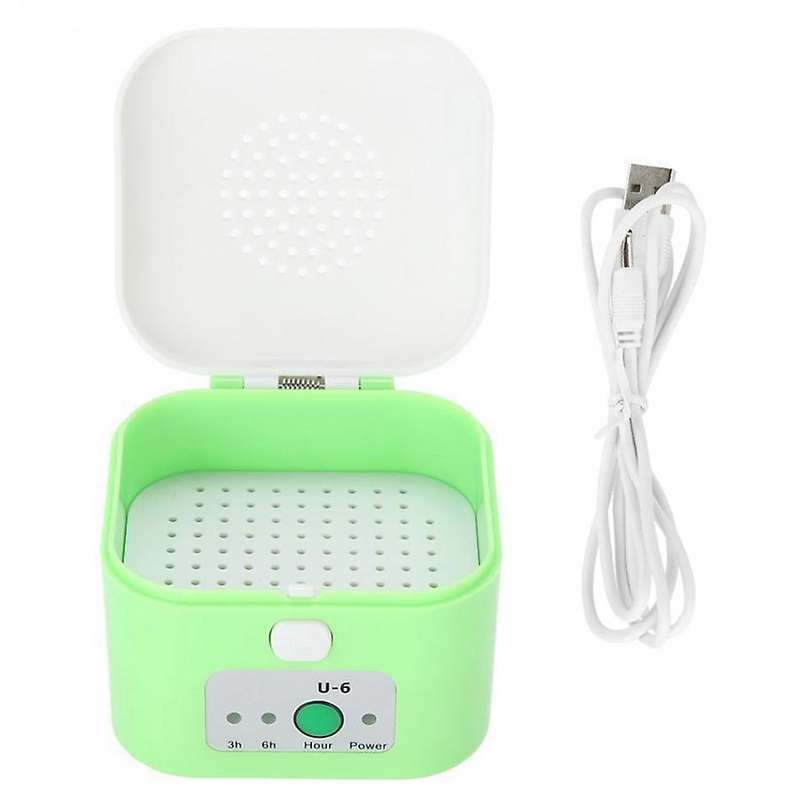 Electric Hearing Aid Dehumidifier USB Drying Box Moisture Proof Hearing Aids Dryer Case Protect Ear