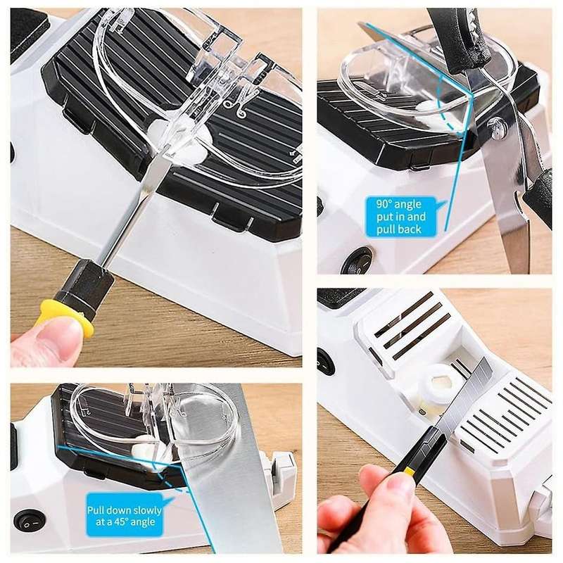 Electric Grinder Household Kitchen Grinding Stone Double-Sided Small Grinder
