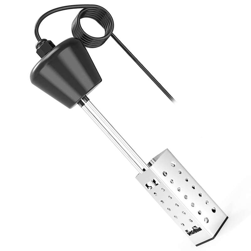 Electric Immersion Heater,2500W Bucket Water Heater with Stainless Steel Guard Suspension Head Water