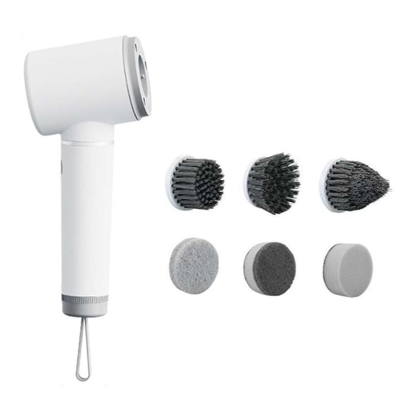 Electric Mini Cleaning Brush, Battery Tool Brush, Wall Tile Floor Kitchen Multi-Functional Cleaning
