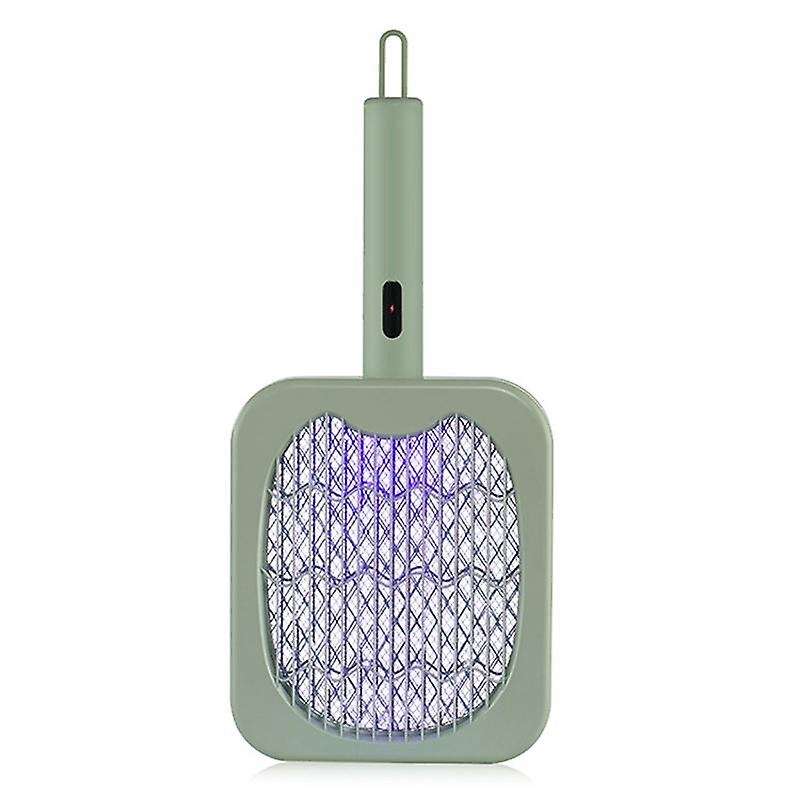 Electric Mosquito Swatter 2-In-1 Electric Bug Zapper Racket High Voltage Handheld Mosquito Swatter P