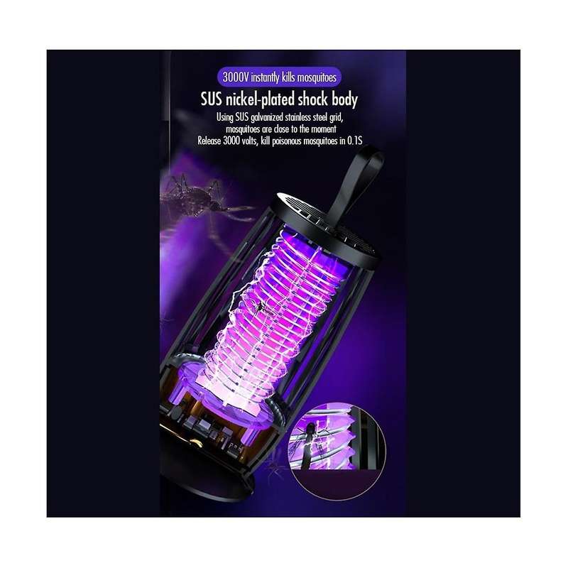 Electric Mosquito Lamp Mosquito Repellent Rechargeable Trap Lamp Radiationless Anti-Mosquito