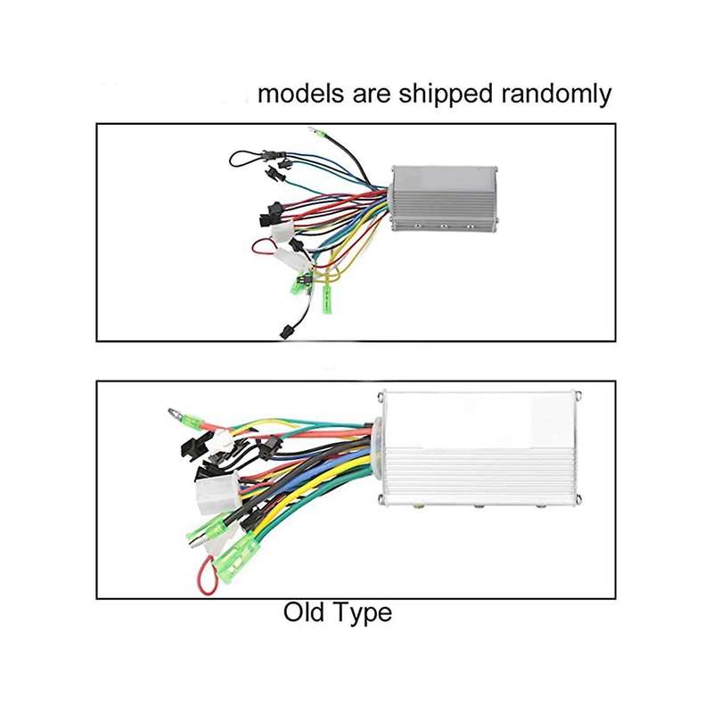 Electric Motor Controller, 36v/48v 350w Brainpower Motor Controller for Electric Bicycle Scooter