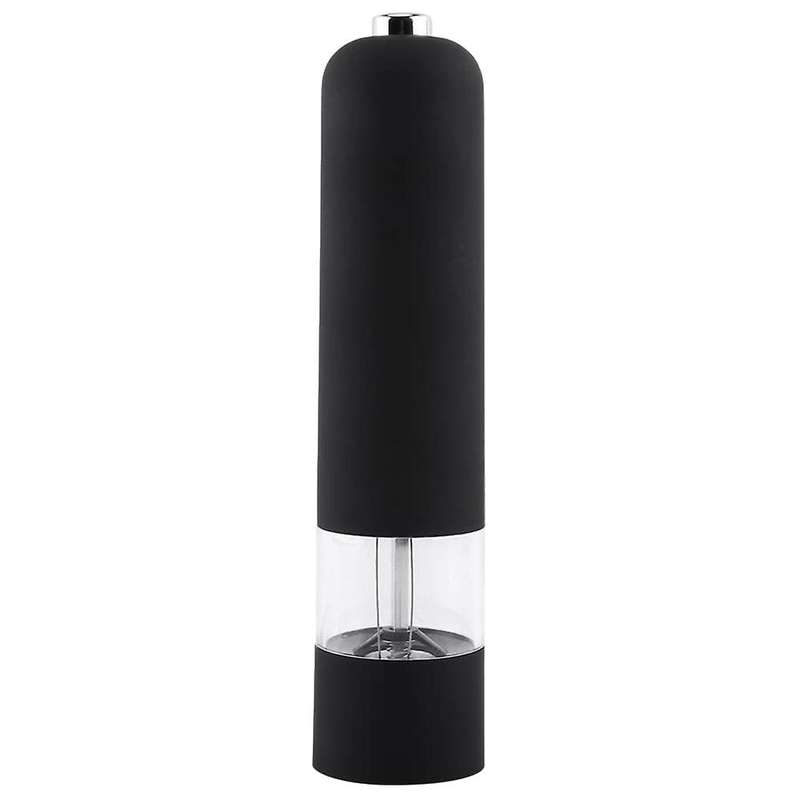 Electric Pepper Salt Spice Grinder Kitchen Tool Multi-Use Black Pepper Grinder Gadget Black