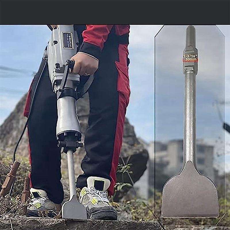 Electric Pick Chisel Flat Point, Suitable for Concrete Brick Wall Electric Pick, Used for Dismantlin