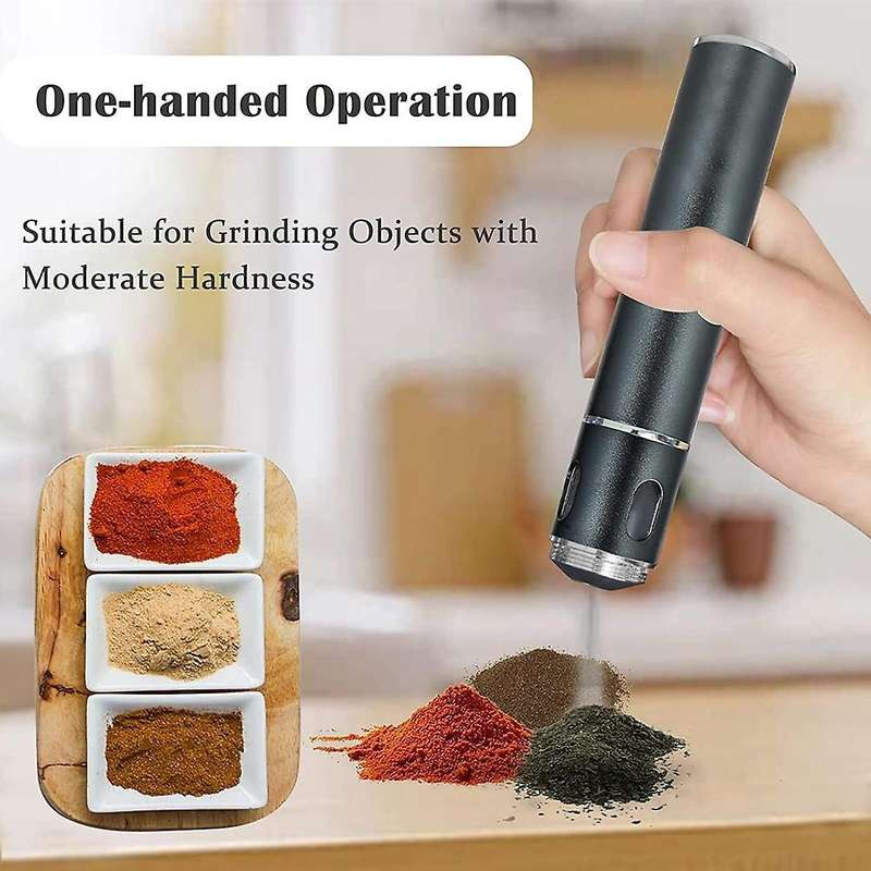 Electric Portable Herb Grinder, USB Rechargeable Multipurpose for Fluffy Product and the Kitchen Gr