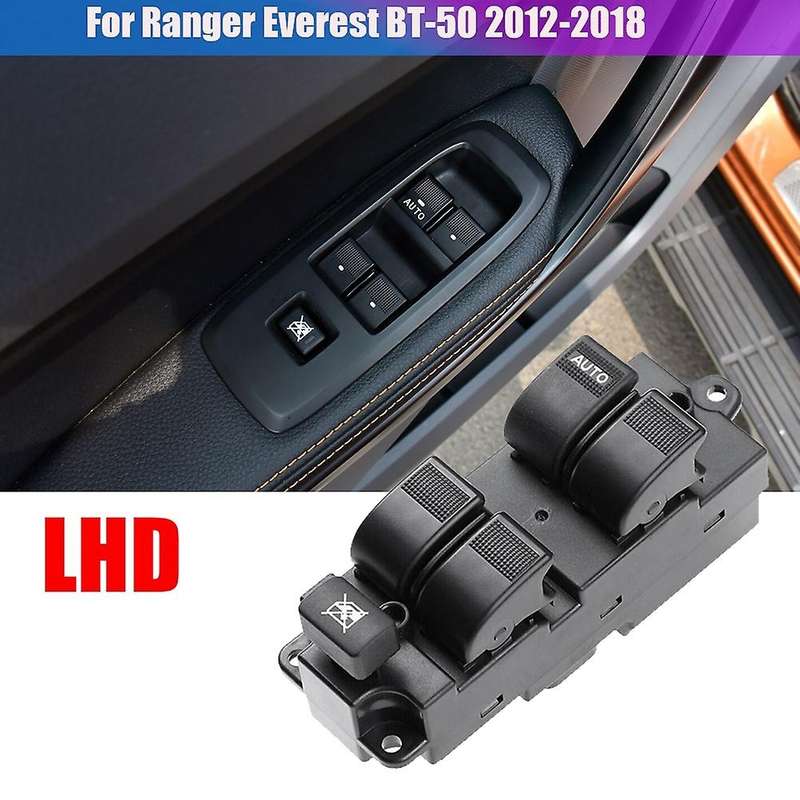 Electric Power Master Window Switch Lhd Ab39-14540- for - Everest - Bt-50 4 Door 2012-2018