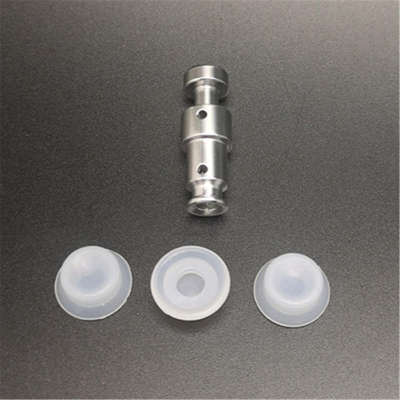 Electric Pressure Cooker Float Valve DUO60 Silver Double Hole Aluminum 3.2X0.9X0.8 Check Valve 4 Flo