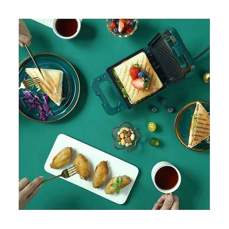 Electric Sandwich Maker Breakfast Machine Toaster Tools Food Multi-function Heating Press Eu Plug