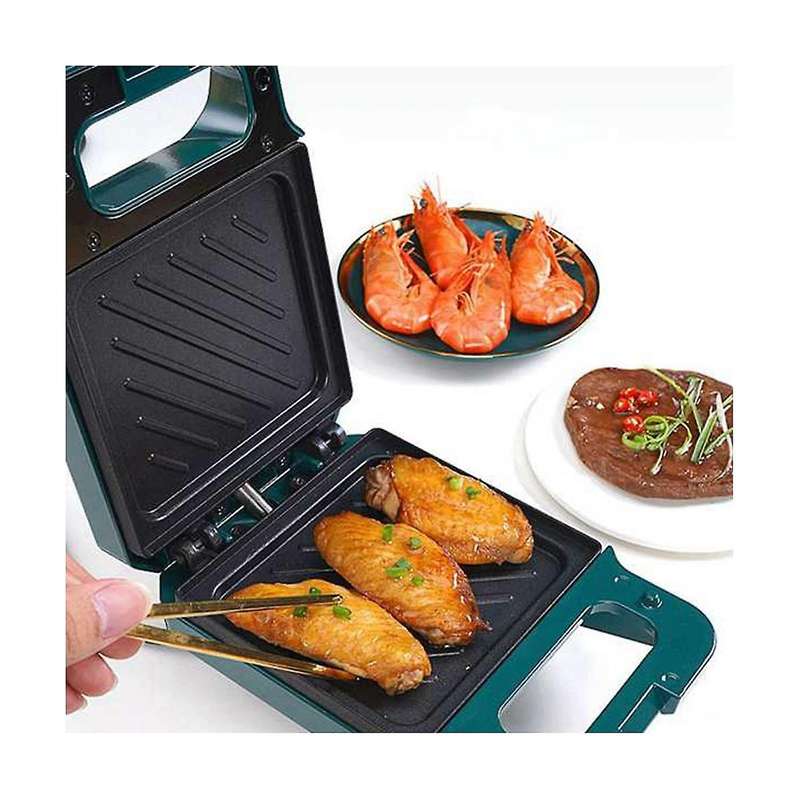 Electric Sandwich Maker Breakfast Machine Toaster Tools Food Multi-function Heating Press Eu Plug