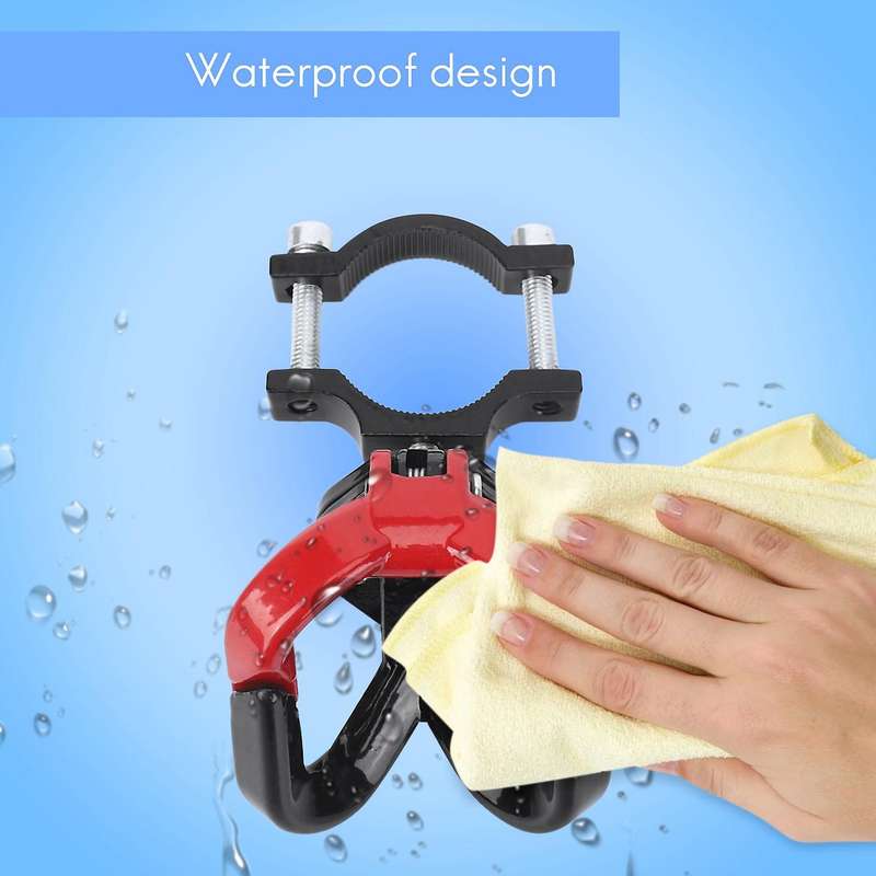 Electric Scooter Aluminum Bags Double for Max G30 Scooter Hanger Gadget Claw Red