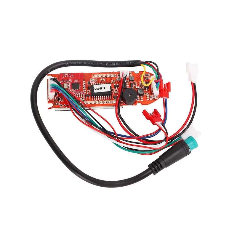Electric Scooter Dashboard for LENZOD Metal Scooter Replacement Circuit Board with Clear Data Displa