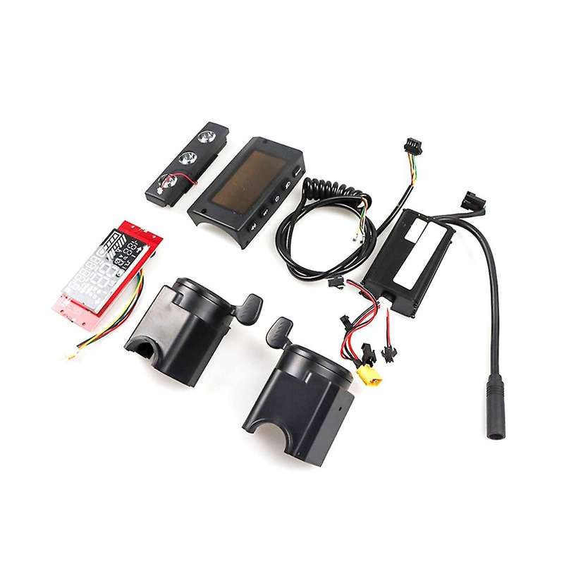 Electric Scooter Controller Kit for 8inch Scooter Throttle Display Panel Lampshade Accessories