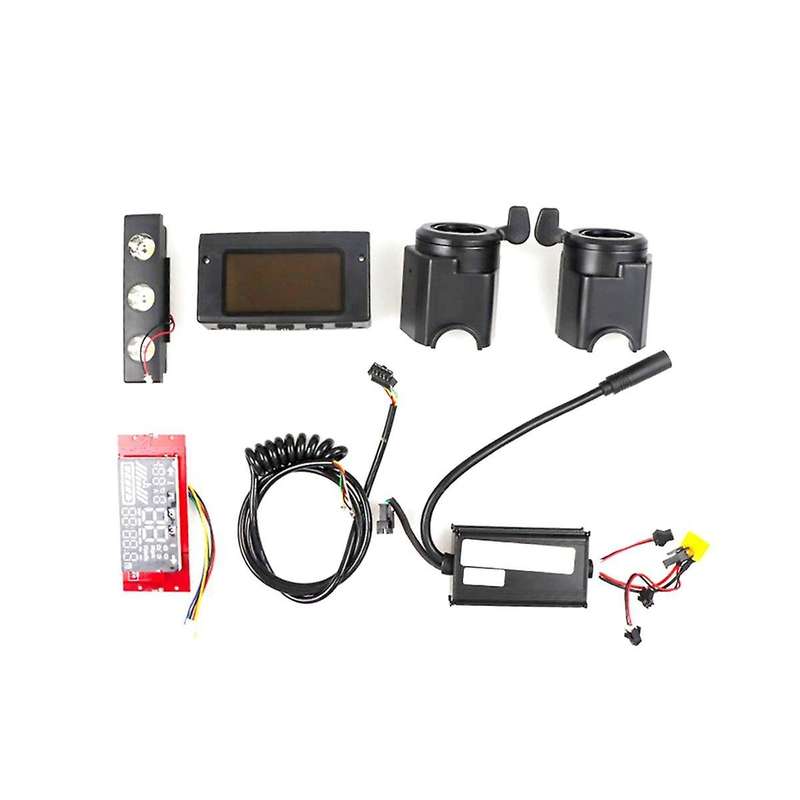 Electric Scooter Controller Kit for 8inch Scooter Throttle Display Panel Lampshade Accessories