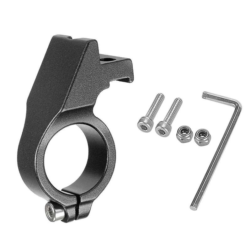 Electric Scooter Display Aluminum Fixed Bracket for 22mm Diameter Handlebar Display Parts Black