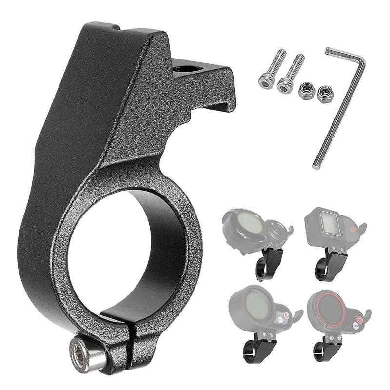 Electric Scooter Display Aluminum Fixed Bracket for 22mm Diameter Handlebar Display Parts Black