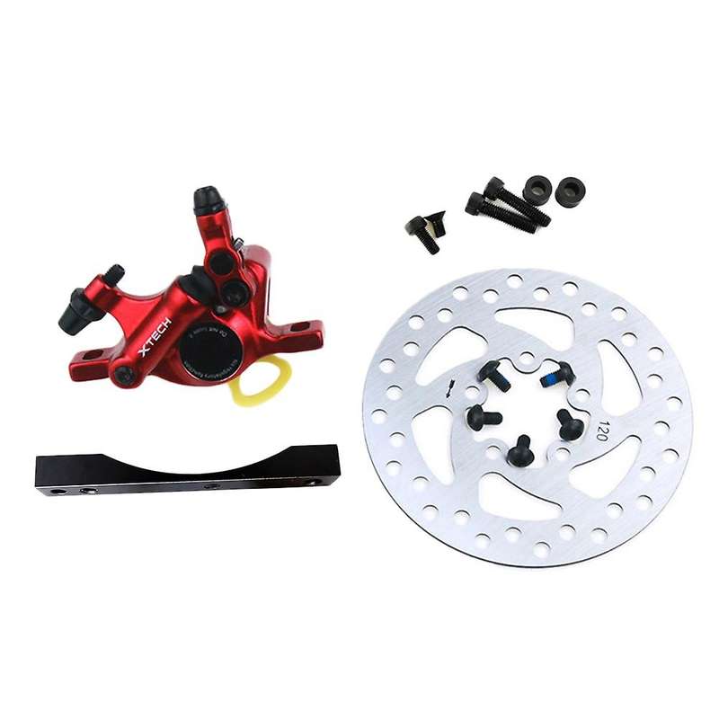 Electric Scooter Hydraulic Brake Adapter Kit Aluminum Disk Brakes Disc Piston Parts for M365 Pro Bla