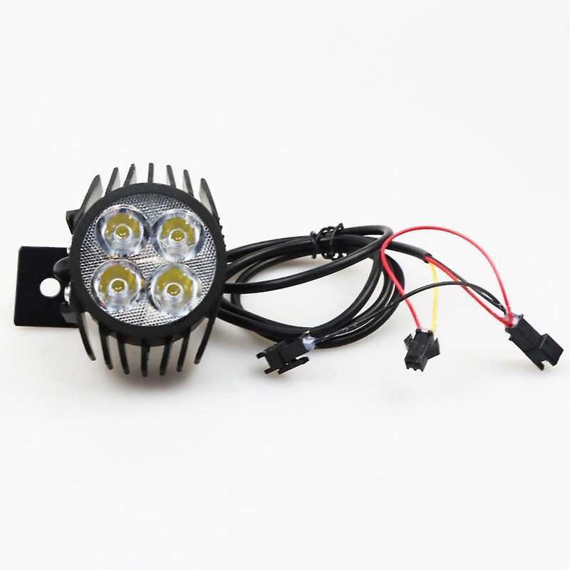 Electric Scooter Headlights 10 Inch M4led Two In One Modified External Ultra Bright Headlights Fork