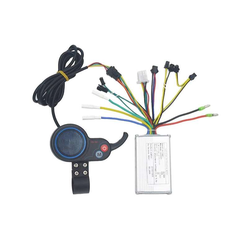 Electric Scooter Lcd Instrument Panel Electric Mountain Bike Lcd Color Screen Controller Two In One