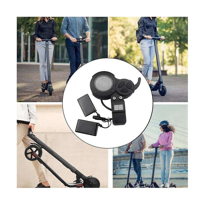 Electric Scooter Lcd Display 36v-60v Accelerator Throttle Nfc Card for Vsett 8 8+ 9 9+ for Zero 8 9