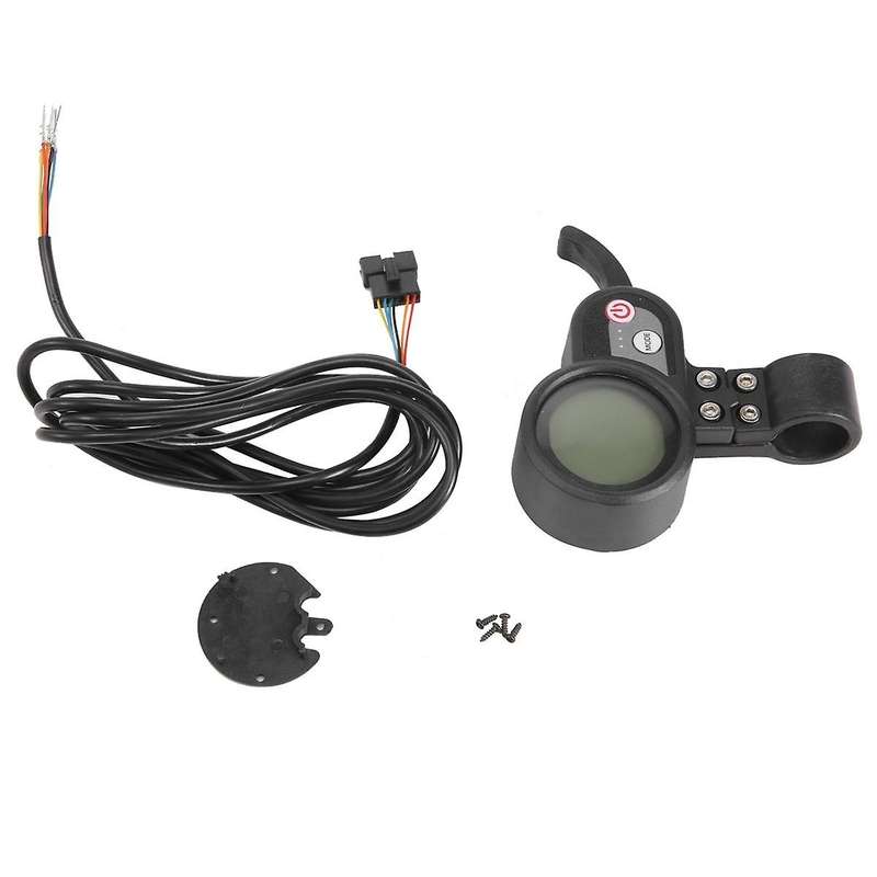 Electric Scooter LCD Screen with Accelerator Use for 10Inch Electric Display,52V