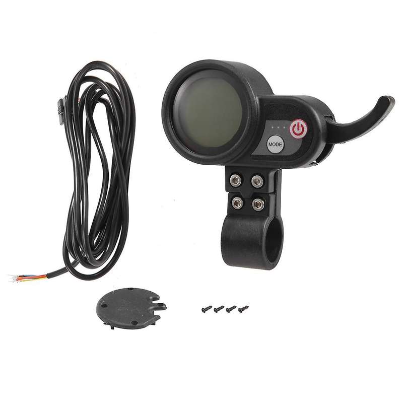 Electric Scooter LCD Screen with Accelerator Use for 10Inch Electric Display,52V