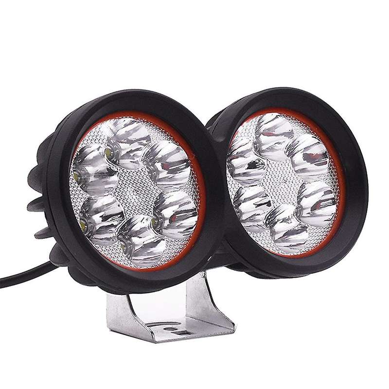 Electric Scooter Led Headlight Lamp Super Bright Scooter 6 Led Fog Spotlight Working Spot Light 12-8