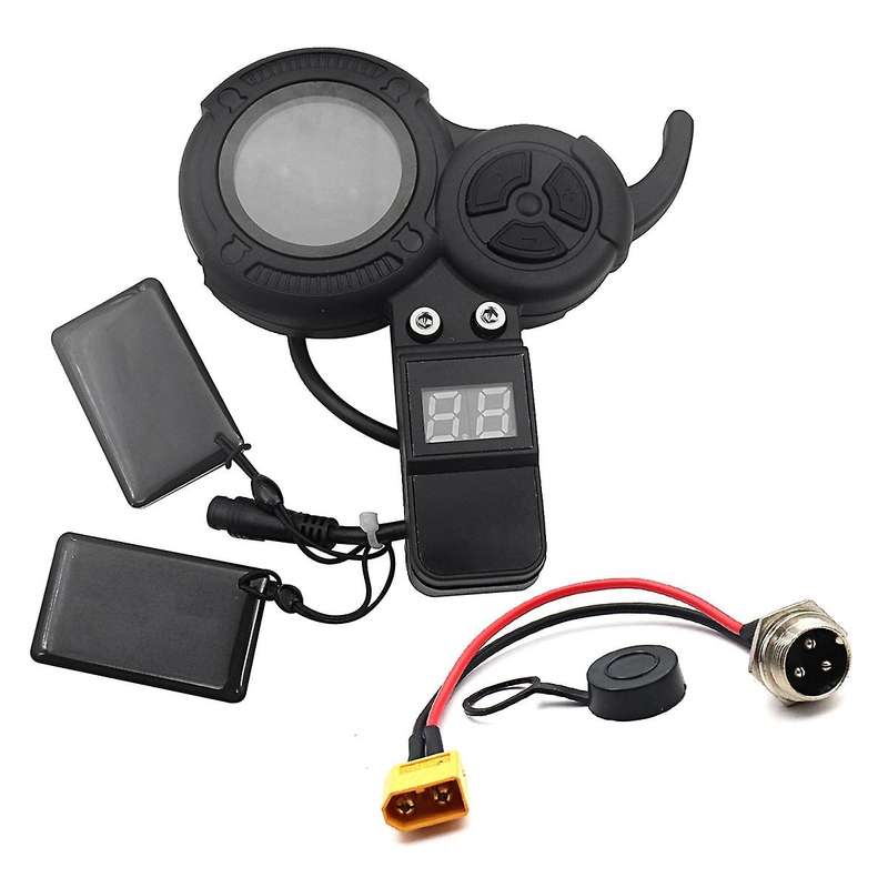 Electric Scooter LCD Display+XT60 Cable 36V-60V Throttle NFC Card for VSETT 8 8+ 9 9+ for ZERO 8 9 1