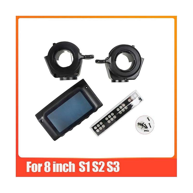 Electric Scooter Lamp Shell Display Cover Thumb Handle Kits Accessories for 8 Inch S1 S2 S3