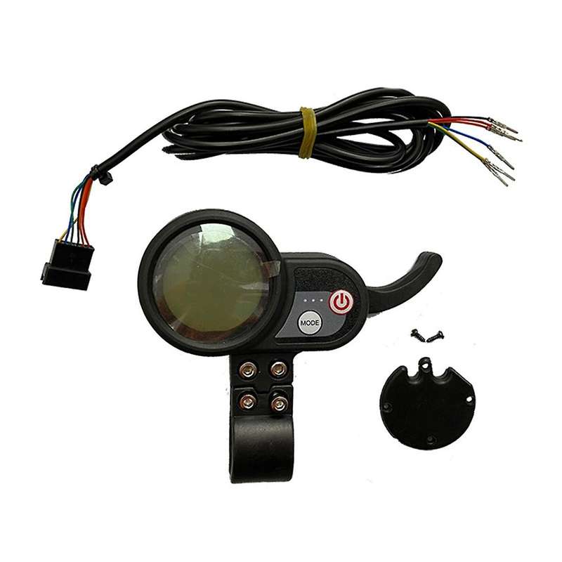 Electric Scooter LCD Screen with Accelerator Use for 10Inch Electric Display,36V
