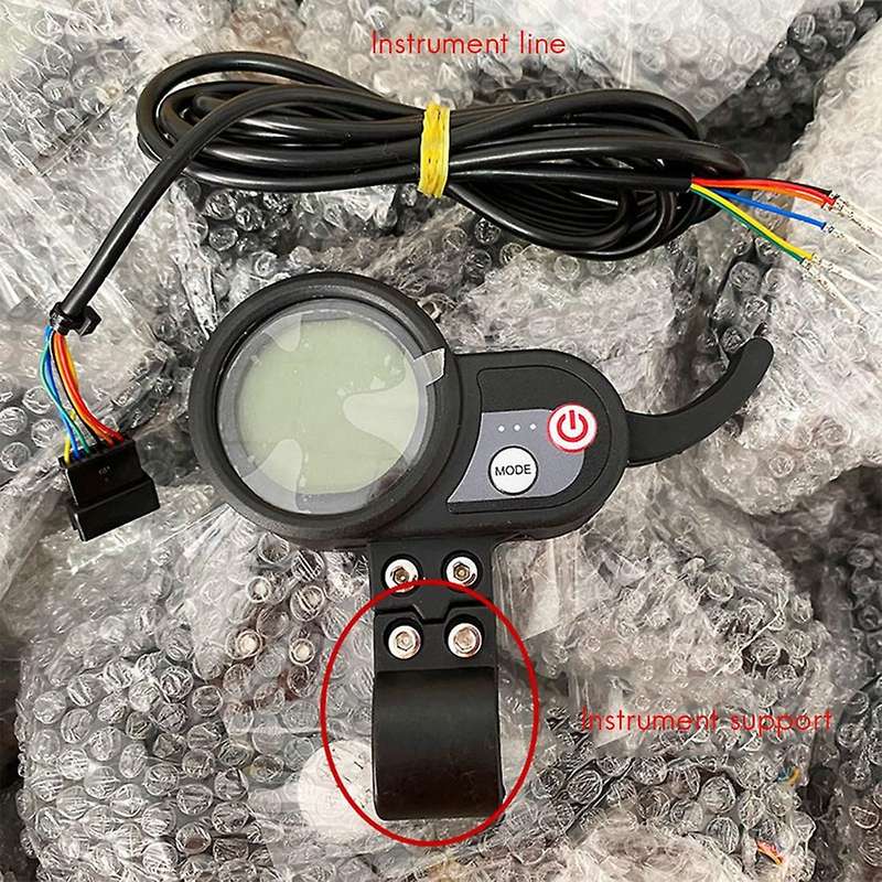Electric Scooter LCD Screen with Accelerator Use for 10Inch Electric Display,36V