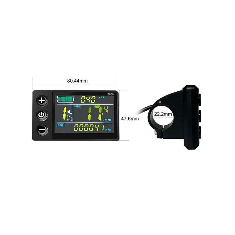 Electric Scooter Lithium Battery Modified Lcd-s866 Color Screen Instrument 26a Controller Power Boos