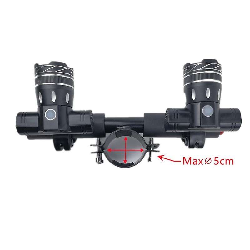 Electric Scooter LED Headlight USB Rechargeable Fog Lamp for Max G30 ES2 ES4 T6 Spotlight, 1200MAh