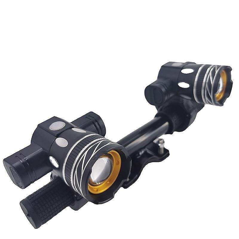 Electric Scooter LED Headlight USB Rechargeable T6 Spotlight Fog Lamp for M365 /Pro