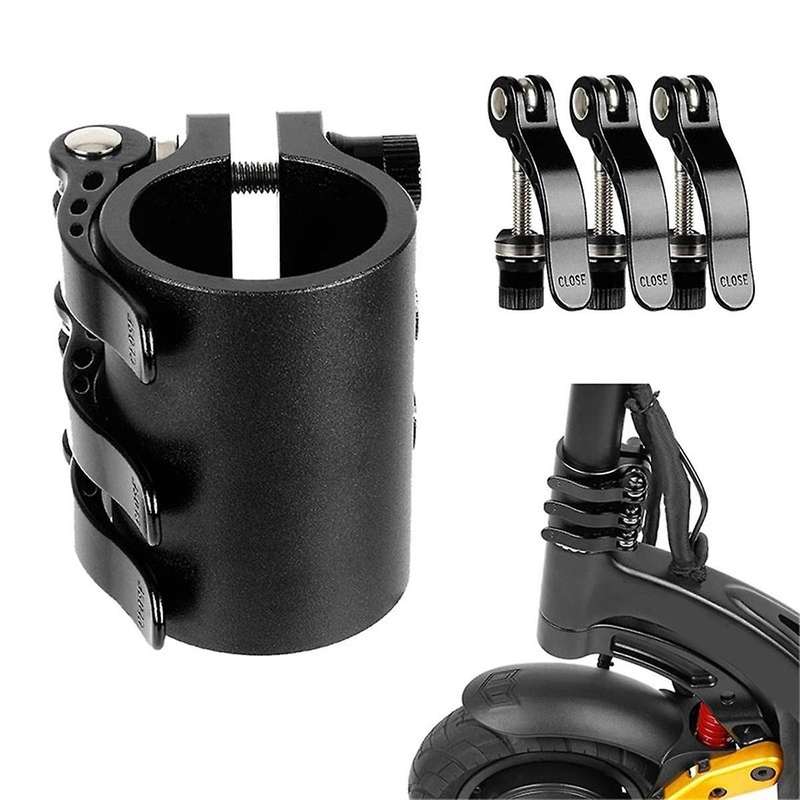 Electric Scooter Reinforced Locking Clamp Clip Lock Pole Extended Lock Clamp for 10 Red