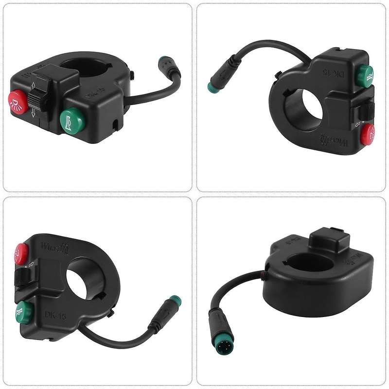Electric Scooter Waterproof Handlebar Headlight Horn Turn Signal Switch for /PRO Electric
