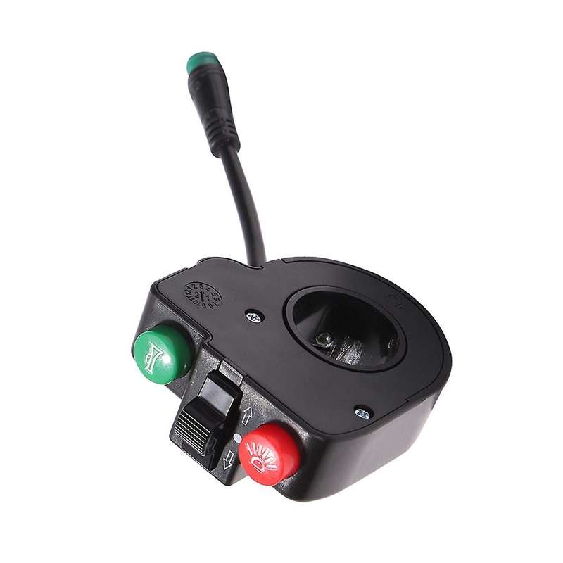Electric Scooter Waterproof Handlebar Headlight Horn Turn Signal Switch Compatible KUGOO M4/PRO Elec