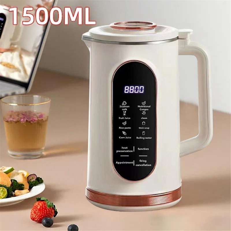 Electric Soy Milk Wall Breaking Machine 10-Leaf Blade Machine Juicer Blender Mixer Soybean Milk Make